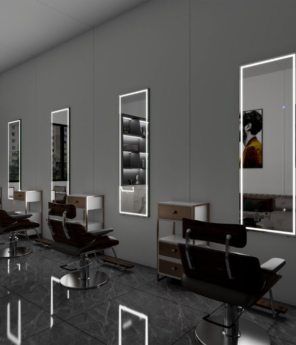 Full Length Mirrors for Luxury Hair Salons