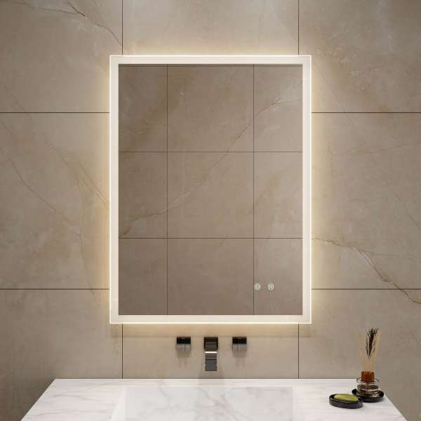 Acrylic LED Bathroom Mirror