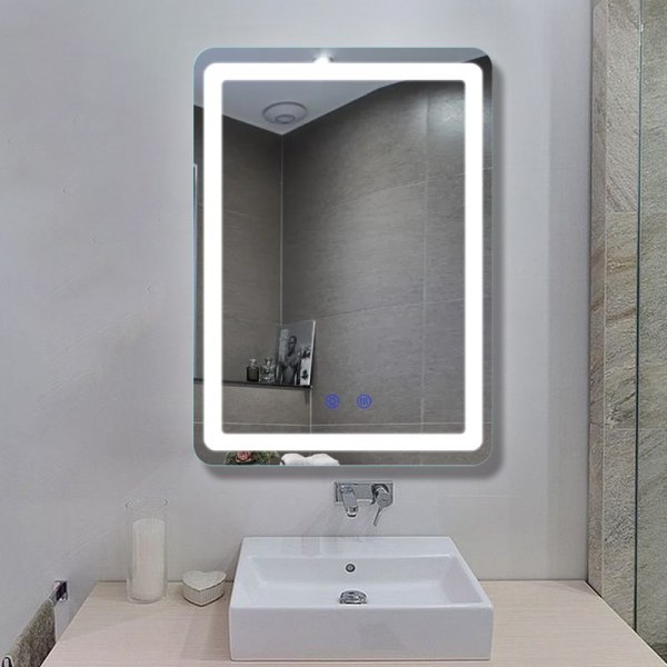 Dp339a 50*70cm Vertical Led Bathroom Mirror