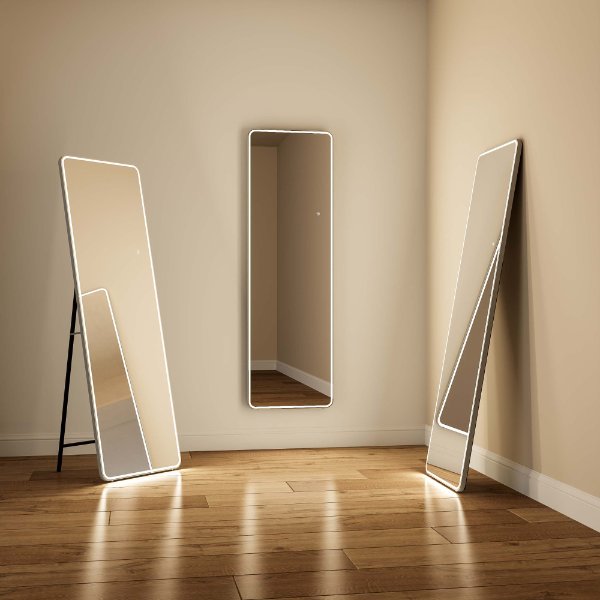 Frameless LED Full Length Mirror