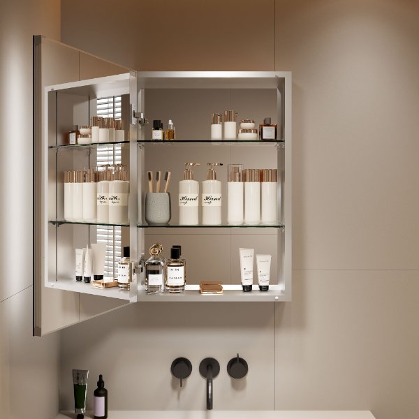 Led Medicine Bathroom Mirror Cabinet